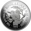 Australia 10 Dollars (The Australian Kookaburra (Eagle Privy)) KM# 231 THE AUSTRALIAN KOOKABURRA 10 OZ. 999 SILVER 1993 P coin reverse