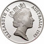Australia 10 Dollars UNEP Cockatoo 1993 KM# 317 ELIZABETH II AUSTRALIA 1993 RDM coin obverse