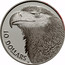 Australia 10 Dollars Wedge-tailed Eagle 1994 KM# 223 10 DOLLARS HH coin reverse