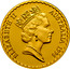 Australia 100 Dollars Tasmanial Blue Gum Flower 1996 Proof KM# 333a ELIZABETH II AUSTRALIA 1996 coin obverse