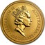 Australia 100 Dollars The Australian Nugget 1990 KM# 121 ELIZABETH II AUSTRALIA 100 DOLLARS RDM coin obverse