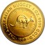 Australia 100 Dollars The Australian Nugget 1992 KM# 169 THE AUSTRALIAN NUGGET 1 OZ. 9999 GOLD COMMON WALLAROO *YEAR* coin reverse