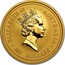 Australia 100 Dollars The Australian Nugget 1996 KM# 276 ELIZABETH II AUSTRALIA 100 DOLLARS RDM coin obverse