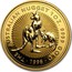 Australia 100 Dollars The Australian Nugget 1996 KM# 276 THE AUSTRALIAN NUGGET 1 OZ. 9999 GOLD *YEAR* coin reverse