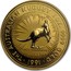 Australia 100 Dollars (The Australian Nugget) KM# 144 THE AUSTRALIAN NUGGET 1 OZ. 9999 GOLD GREY KANGAROO *YEAR* coin reverse