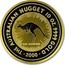 Australia 1000 Dollars The Australian Kangaroo 2000 KM# 454 THE AUSTRALIAN NUGGET 10 OZ. 9999 GOLD *YEAR* RED KANGAROO coin reverse