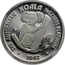 Australia 15 Dollars Koala 1992 KM# 171 THE AUSTRALIAN KOALA 1/10 OZ 9995 PLATINUM DATE coin reverse