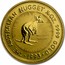 Australia 15 Dollars Nail-tailed Wallaby 1992 (ae) Proof KM# 390 THE AUSTRALIAN NUGGET 1/10 OZ. 9999 GOLD DATE coin reverse