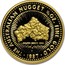 Australia 15 Dollars The Australian Nugget 1987 KM# 95 THE AUSTRALIAN NUGGET 1/10 OZ. FINE GOLD GOLDEN AUSSIE 1980 P 1987 coin reverse