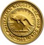 Australia 15 Dollars The Australian Nugget 1989 KM# 118 THE AUSTRALIAN NUGGET 1/10 OZ. 9999 GOLD RED KANGAROO *YEAR* coin reverse