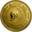 Australia 15 Dollars The Australian Nugget 1993 KM# 234 THE AUSTRALIAN NUGGET 1/10 OZ. 9999 GOLD NAILTAILED WALLABY *YEAR* coin reverse