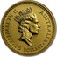 Australia 15 Dollars (The Australian Nugget) KM# 166 ELIZABETH II AUSTRALIA 15 DOLLARS RDM coin obverse