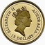 Australia 15 Dollars The Australian Nugget (Prospector Privy) 1996 KM# 321 ELIZABETH II AUSTRALIA 15 DOLLARS RDM coin obverse