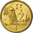 Australia 2 Dollars Aboriginal Elder 2006 KM# 406 2 DOLLARS HH coin reverse