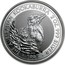 Australia 2 Dollars The Australian Kookaburra 1997 KM# 319 THE AUSTRALIAN KOOKABURRA 2 OZ. 999 SILVER 1997 coin reverse