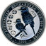 Australia 2 Dollars The Australian Kookaburra 1999 KM# 609 THE AUSTRALIAN KOOKABURRA 2 OZ. 999 SILVER 1999 P100 coin reverse