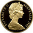 Australia 200 Dollars Commonwealth Games Brisbane 1982 KM# 76 ELIZABETH II AUSTRALIA 1982 RDM coin obverse