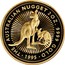 Australia 200 Dollars The Australian Nugget 1995 KM# 277 THE AUSTRALIAN NUGGET 2 OZ. 9999 GOLD 1995 coin reverse