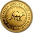 Australia 25 Dollars The Australian Nugget 1992 KM# 167 THE AUSTRALIAN NUGGET 1/4 OZ. 9999 GOLD COMMON WALLAROO *YEAR* coin reverse