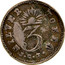 Australia 3 Pence 1854 KM# Tn251 Private Token issues SILVER 3 TOKEN J.C.T. coin reverse