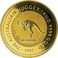 Australia 3000 Dollars The Australian Nugget 1997 KM# 184 THE AUSTRALIAN NUGGET 1 KILO. 9999 GOLD 1997 RED KANGAROO coin reverse