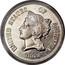 USA 5 Cents Pattern 1869 KM# Pn673 UNITED STATES OF AMERICA *YEAR* coin obverse