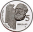 Australia 5 Dollars Australian Explorers - John McDouall Stuart 1994 KM# 267 JOHN MCDOUALL STUART N.T. S.A. 5 DOLLARS G coin reverse