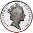 Australia 5 Dollars Australian Explorers. Ludwing Leichhardt 1994 KM# 264 ELIZABETH II AUSTRALIA 1994 RDM coin obverse
