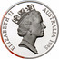 Australia 5 Dollars Colonial Australia - The Gold Rush Era 1995 KM# 303 ELIZABETH II AUSTRALIA 1995 RDM coin obverse
