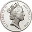 Australia 5 Dollars Horse Racing 1996 Proof KM# 329 ELIZABETH II AUSTRALIA 1996 RDM coin obverse
