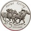 Australia 5 Dollars Horse Racing 1996 Proof KM# 329 HORSE RACING 5 DOLLARS coin reverse