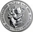 Australia 5 Dollars Koala 1994 KM# 249 THE AUSTRALIAN KOALA 1/20OZ 9995 PLATINUM 1994 coin reverse