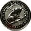 Australia 5 Dollars Koala 1996 KM# 283 THE AUSTRALIAN KOALA 1/20 OZ 9995 PLATINUM 1996 coin reverse
