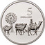 Australia 5 Dollars Opening of a Continent 1997 KM# 544 5 DOLLARS WP coin reverse