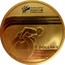 Australia 5 Dollars Paralympic Wheelchair Athlete 2000 KM# 517 5 DOLLARS WP coin reverse