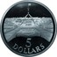 Australia 5 Dollars Parliament House 1988 KM# 102a 5 DOLLARS SD coin reverse