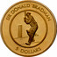 Australia 5 Dollars Sir Donald Bradman 1996 KM# 312 SIR DONALD BRADMAN 5 DOLLARS coin reverse