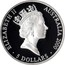 Australia 5 Dollars Sydney Olympics 2000 KM# 381 ELIZABETH II AUSTRALIA 2000 5 DOLLARS RDM coin obverse