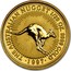 Australia 5 Dollars The Australian Nugget 1997 KM# 338 THE AUSTRALIAN NUGGET 1/20 OZ. 9999 GOLD ∙ 1997 ∙ coin reverse