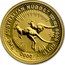Australia 5 Dollars The Australian Nugget 2000 KM# 464 THE AUSTRALIAN NUGGET 1/20 OZ. 9999 GOLD *YEAR* coin reverse