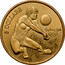 Australia 5 Dollars Volleyball 2000 KM# 433 5 DOLLARS SYDNEY 2000 coin reverse