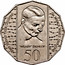Australia 50 Cents (Edward Weary Dunlop) KM# 294 THEY SERVED THEIR COUNTRY IN WORLD WAR II 1939-1945 "WEARY" DUNLOP 50 coin reverse