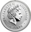 Australia 50 Cents Lunar Dragon 2000 KM# 522 ELIZABETH II AUSTRALIA 50 CENTS IRB coin obverse
