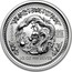 Australia 50 Cents Lunar Dragon 2000 KM# 522 2000 1/2 OZ 999 SILVER coin reverse