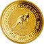 Australia 50 Dollars Red Kangaroo 1995 KM# 244 THE AUSTRALIAN NUGGET 1/2 OZ 999 GOLD 1995 coin reverse