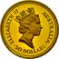 Australia 50 Dollars The Australian Nugget 1988 KM# 106 ELIZABETH II AUSTRALIA 50 DOLLARS RDM coin obverse