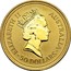 Australia 50 Dollars The Australian Nugget 1989 KM# 120 ELIZABETH II AUSTRALIA 50 DOLLARS RDM coin obverse