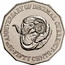 Australia Fifty Cents 25th Anniversary of decimal currency 1991 Proof KM# 139a 25TH ANNIVERSARY OF DECIMAL CURRENCY FIFTY CENTS coin reverse