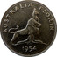 Australia Florin Royal Visit 1954 KM# 55 AUSTRALIA FLORIN 1954 coin reverse