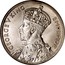 Australia Florin Victoria and Melbourne Centenary ND (1934-1935) Proof KM# 33 GEORGE V KING EMPEROR coin obverse